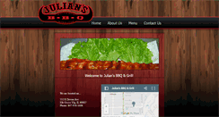 Desktop Screenshot of juliansbbqngrill.com